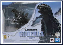 Godzilla 2002 from S.H. MonsterArts - Godzilla manufactured by Bandai [Front]