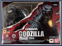 Godzilla 2014 from S.H. MonsterArts - Godzilla manufactured by Bandai [Front]