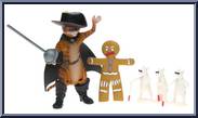 Puss 'N Boots (Gingerbread Man) Action Figure