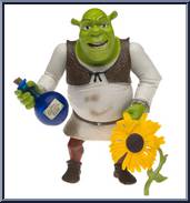 Shrek (Slammin' Arm) from Shrek 2 - Basic Series manufactured by Hasbro [Loose]