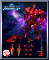 Mon*Star from SilverHawks - Basic Series manufactured by Ramen Toy [Loose]