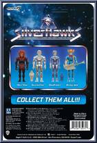 Quicksilver (Toy Version) from SilverHawks - ReAction Figures manufactured by Super7 [Back]