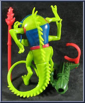 Solar Silver Surfer with Draconian Warrior from Silver Surfer - Alien Fighters manufactured by Toy Biz [Draconian]