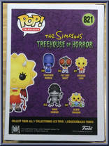 Demon Lisa from Simpsons - Pop! Vinyl Figures manufactured by Funko [Back]