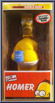 Homer (Talking Bank) from Simpsons - Bobble-Head manufactured by Funko [Front]
