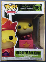 Jack-in-the-Box Homer from Simpsons - Pop! Vinyl Figures manufactured by Funko [Front]