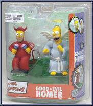 Good & Evil Homer from Simpsons - Series 2 manufactured by McFarlane [Front]