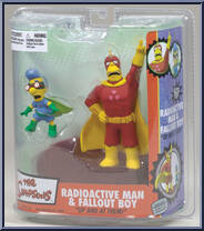 Radioactive Man & Fallout Boy from Simpsons - Series 2 manufactured by McFarlane [Front]