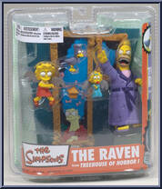 The Raven (Treehouse of Horror 1) from Simpsons - Series 2 manufactured by McFarlane [Front]