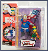 Simple Simpson (Pieman & Cupcake Kid) from Simpsons - Series 1 manufactured by McFarlane [Front]