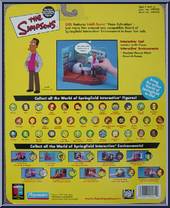 Carl from Simpsons - Series  6 manufactured by Playmates [Back]