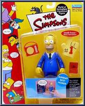 Homer Simpson (Sunday's Best) from Simpsons - Series  3 manufactured by Playmates [Loose]