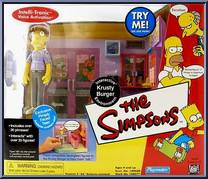 Krusty Burger Action Figure