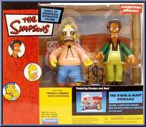 Kwik-E-Mart (Grampa and Apu) Action Figure