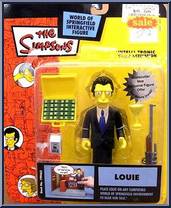 Louie from Simpsons - Series 14 manufactured by Playmates [Loose]