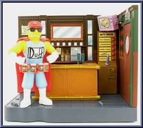 Moe's Tavern (with Duffman) Action Figure