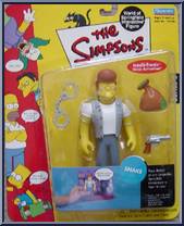 Snake from Simpsons - Series  6 manufactured by Playmates [Front]