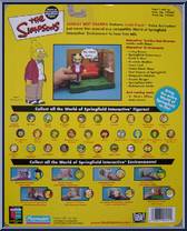 Grampa Simpson (Sunday's Best) from Simpsons - Series  9 manufactured by Playmates [Back]