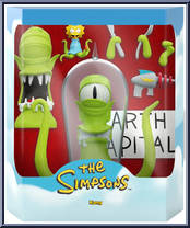 Kang from Simpsons - Ultimates manufactured by Super7 [Front]