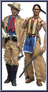 General Custer / Crazy Horse from Six Gun Legends - Gift Sets manufactured by Sideshow [Loose]