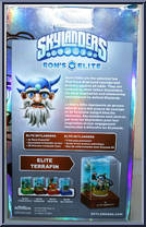 Terrafin from Skylanders - Eon's Elite - Basic Series manufactured by Activision [Back]
