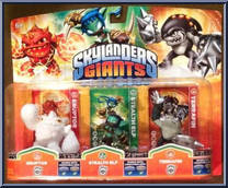 Eruptor (White) / Stealth Elf / Terrafin Action Figure