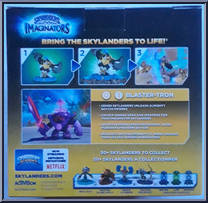 Blaster-Tron from Skylanders - Imaginators - Basic Series manufactured by Activision [Back]