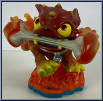 Fire Bone Hot Dog Action Figure