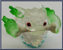 Fire Bone Hot Dog (Clear Green) Action Figure