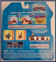 Drobit & Trigger Snappy from Skylanders - Trap Team - Minis manufactured by Activision [Back]