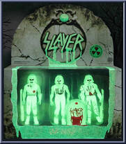Live Undead (Nuclear Blast) (3-Pack) from Slayer - ReAction Figures manufactured by Super7 [Front]