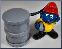 Fireman Smurf from Smurfs - Super Smurfs manufactured by Peyo [Loose]