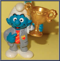 President Smurf from Smurfs - Soccer manufactured by Peyo [Loose]