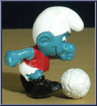 Soccer Smurf (Red Shirt / White Shorts) from Smurfs - Soccer manufactured by Peyo [Loose]