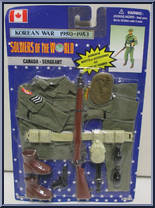 Canada - Sergeant from Soldiers of the World - Korean War - Gear manufactured by Formative International [Front]