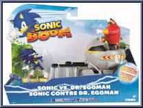 Sonic vs. Dr. Eggman from Sonic Boom - 3" Scale manufactured by Tomy [Front]
