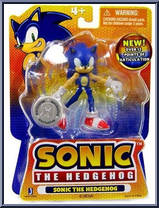 Sonic the Hedgehog from Sonic the Hedgehog - 3" Scale manufactured by Jazwares [Front]