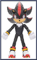 Shadow from Sonic the Hedgehog 3 - Basic Series manufactured by Jakks Pacific [Loose]