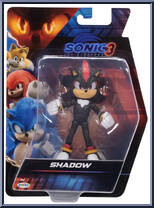 Shadow from Sonic the Hedgehog 3 - Basic Series manufactured by Jakks Pacific [Front]