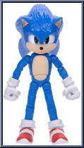 Sonic from Sonic the Hedgehog 3 - Basic Series manufactured by Jakks Pacific [Loose]