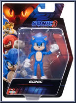 Sonic from Sonic the Hedgehog 3 - Basic Series manufactured by Jakks Pacific [Front]