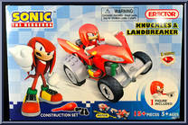 Knuckles & Landbreaker from Sonic the Hedgehog - Basic Series manufactured by Erector [Front]