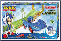 Sonic & Green Hill Ramp from Sonic the Hedgehog - Basic Series manufactured by Erector [Front]