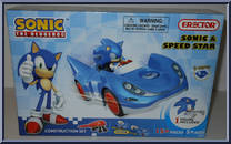 Sonic & Speed Star from Sonic the Hedgehog - Basic Series manufactured by Erector [Front]