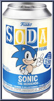 Sonic the Hedgehog (Chase) from Sonic the Hedgehog - Soda manufactured by Funko [Front]