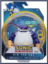 Big The Cat (with Rings) from Sonic the Hedgehog - Basic Series manufactured by Jakks Pacific [Front]