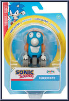 Burrobot from Sonic the Hedgehog - Mini manufactured by Jakks Pacific [Front]