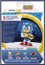 Classic Sonic with Hot Dog from Sonic the Hedgehog - Mini manufactured by Jakks Pacific [Back]