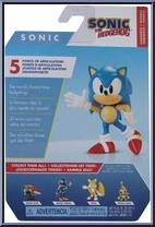 Classic Sonic from Sonic the Hedgehog - Mini manufactured by Jakks Pacific [Back]
