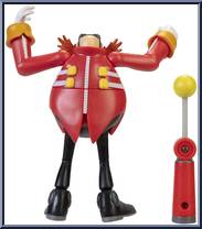 Dr. Eggman (with Checkpoint) from Sonic the Hedgehog - Basic Series manufactured by Jakks Pacific [Loose]